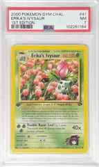 V1842: 2000: Erika's Ivysaur: 41/132: 1ST Edition: Gym Challenge: PSA: 7: NM: 102261164
